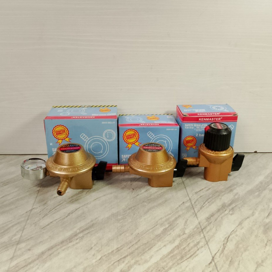 Regulator Kompor Gas Merk Kenmaster Berbagai Model