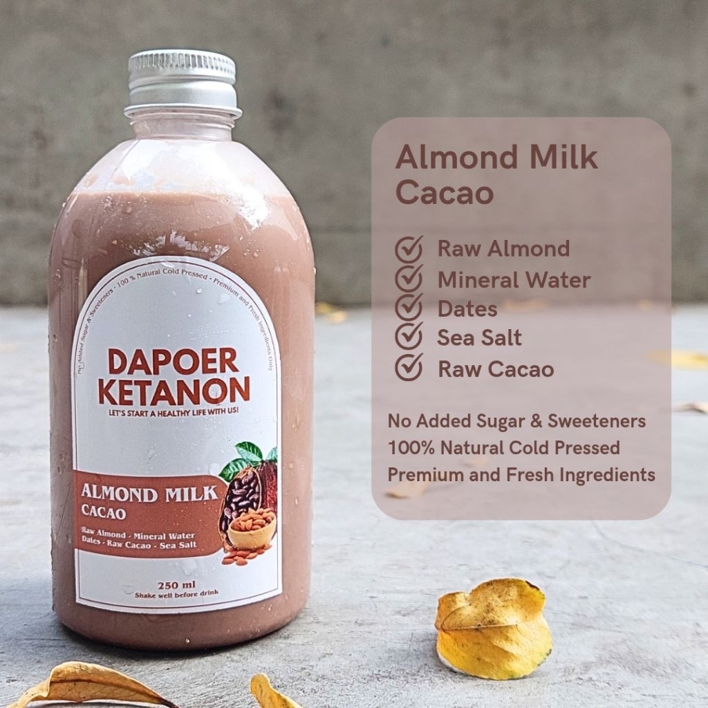 

Almond Milk Cacao / Susu Almond Premium by Dapoer Ketanon
