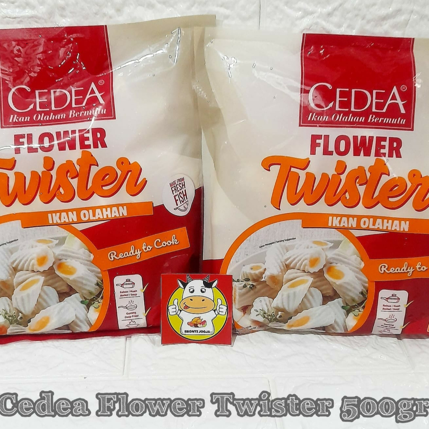 

CEDEA FLOWER TWISTER 500GR - FROZEN FOOD - BRONTZ JOGJA