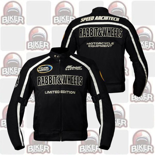 Jaket Rabbit And Wheels Midnight 2025 Bikers Jacket Hits Bapak Jokowi Trend