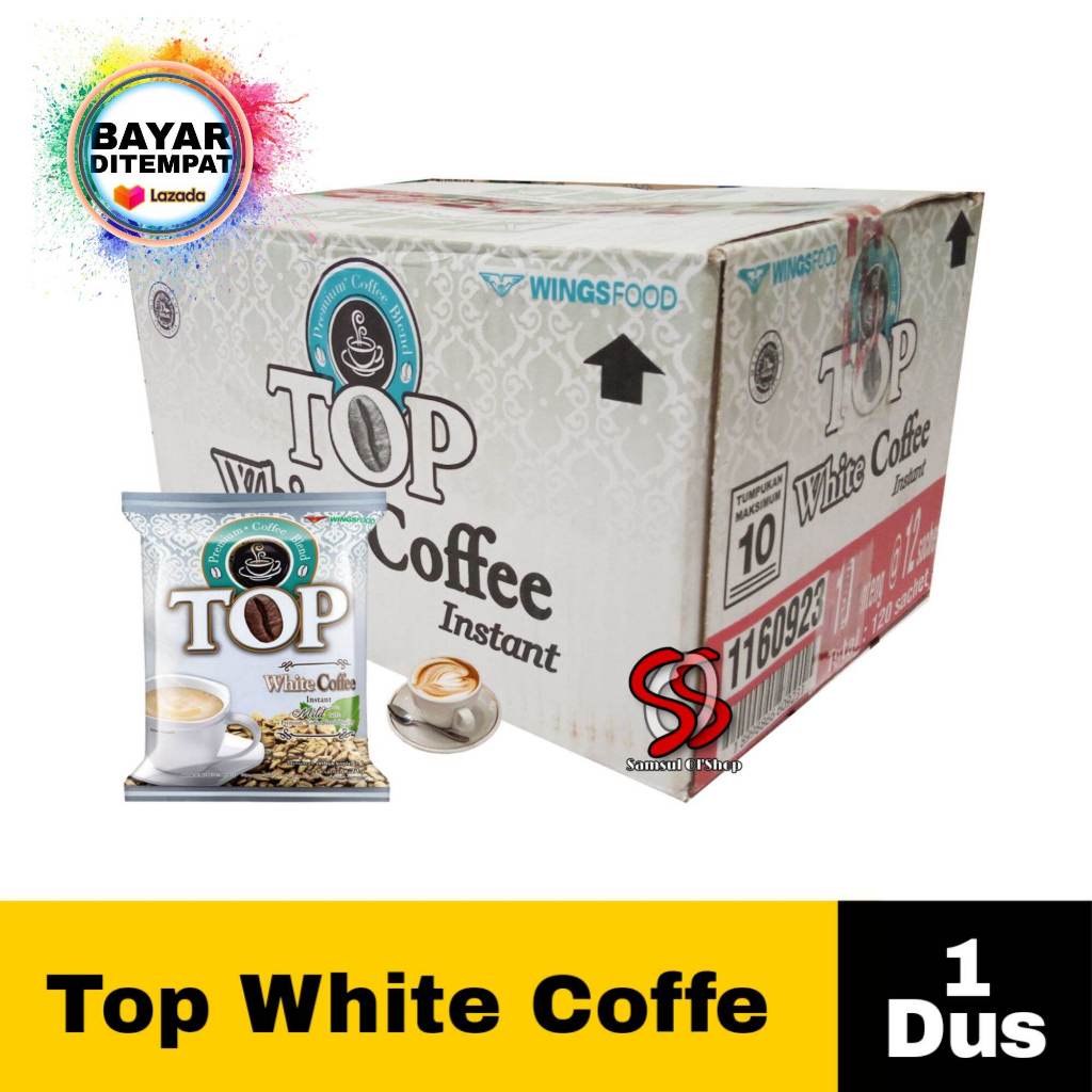 

1 Karton Top White Coffee 21 gr 1 Dus isi 120 Sachet