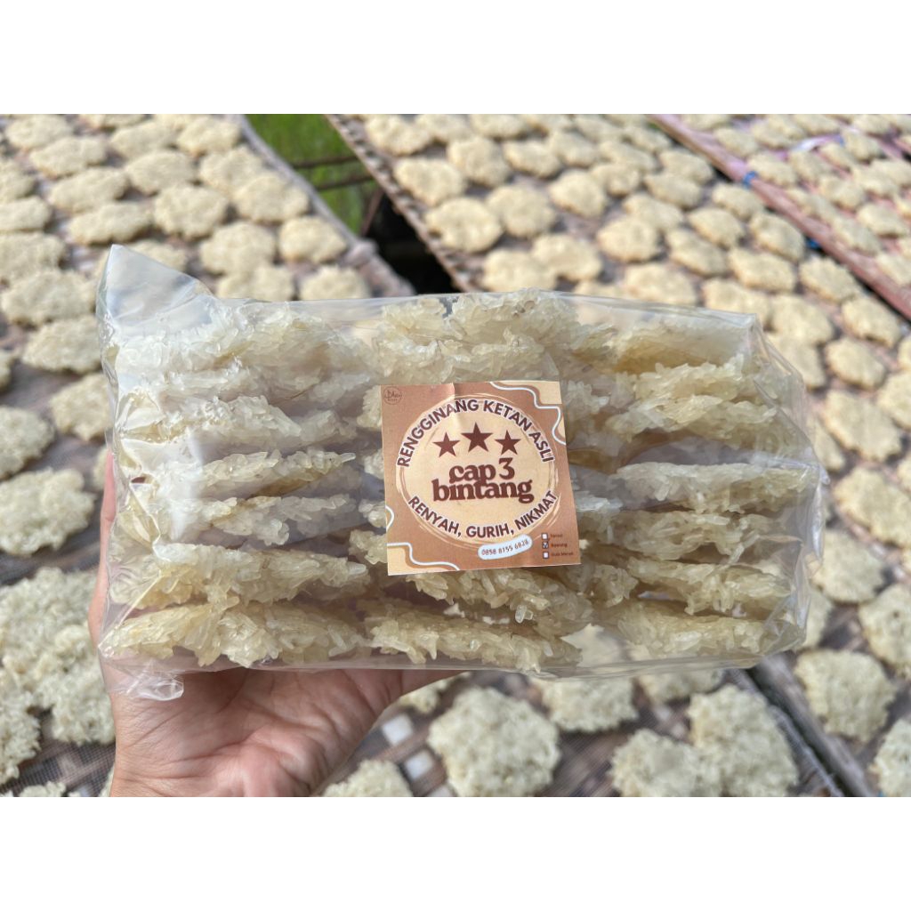 

RENGGINANG CAP 3 BINTANG