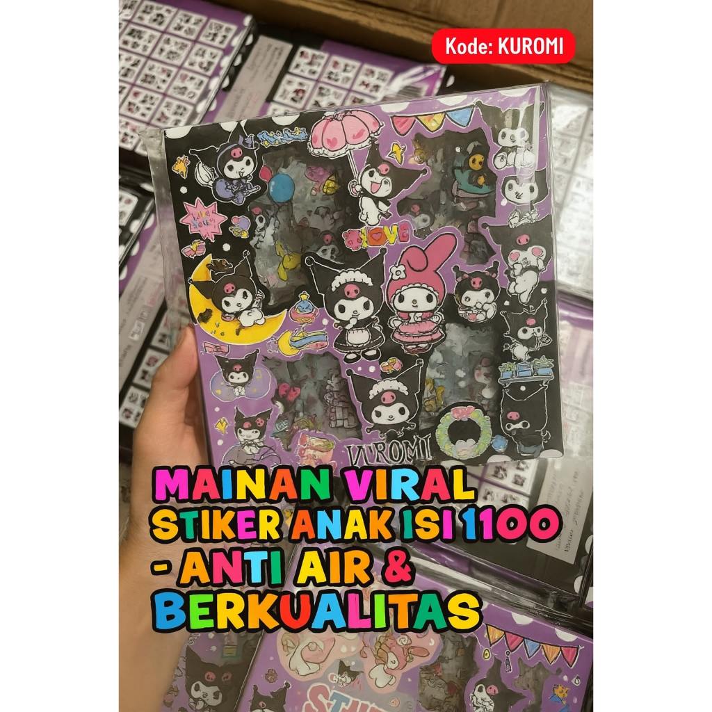 

Stiker Anak Viral 100pcs Anti Air Original – Dekorasi Lucu & Tahan Lama