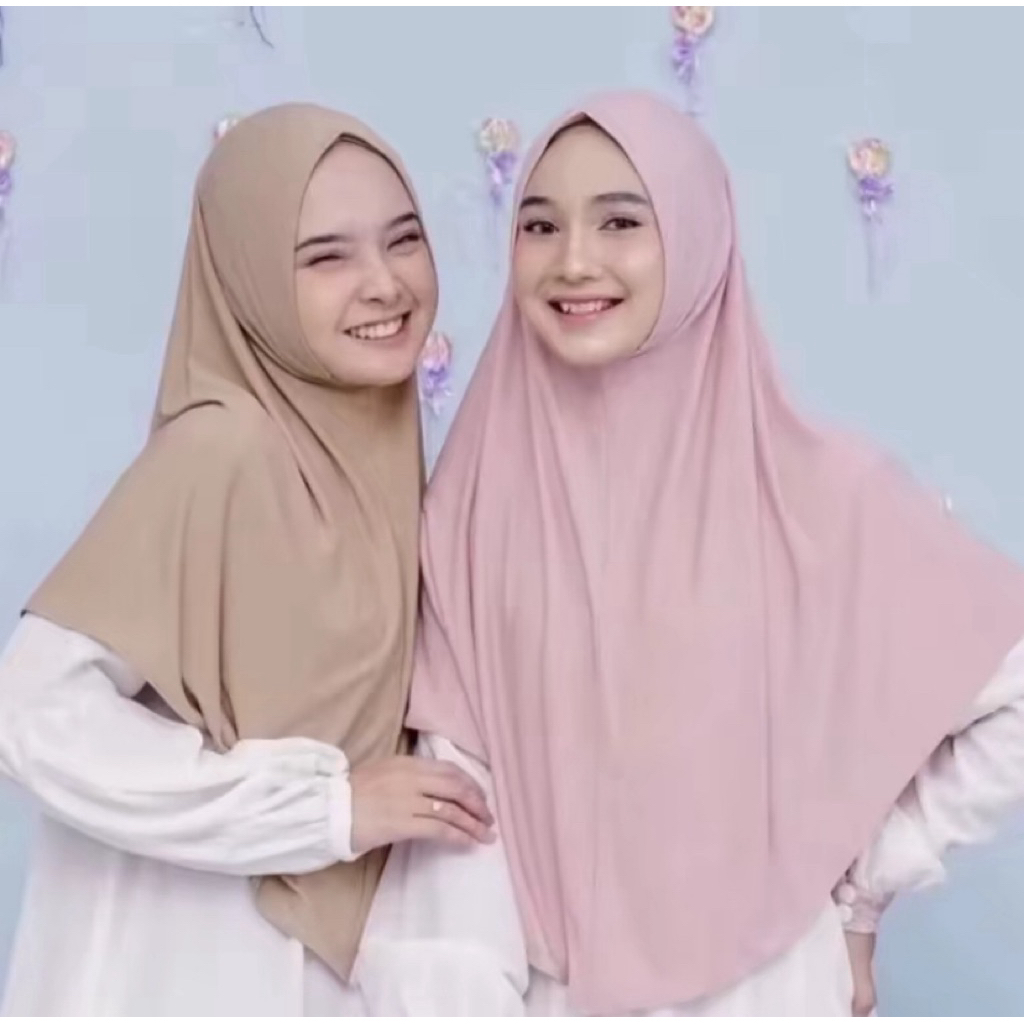 BERGO HIJAB NON PET SIZE L hijab instan tanpa pet
