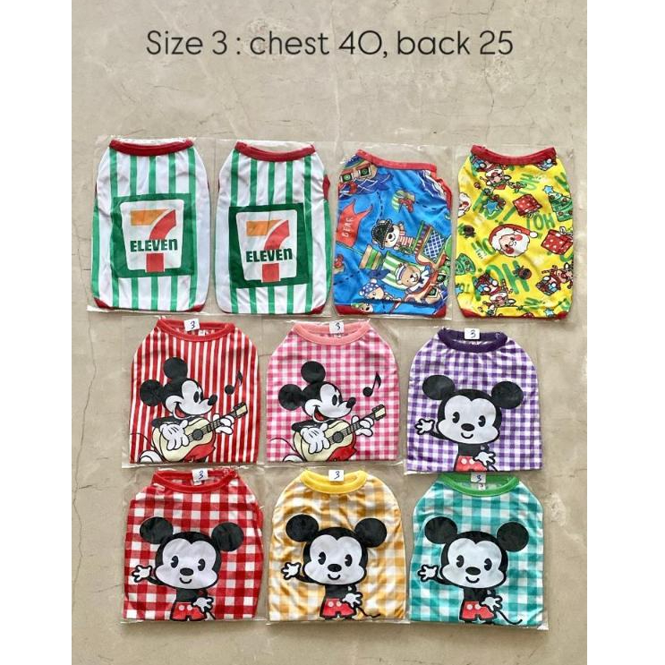 JOEYSPAW - Mix Shirt // Baju Anjing Kucing | Kaos Anjing Kucing