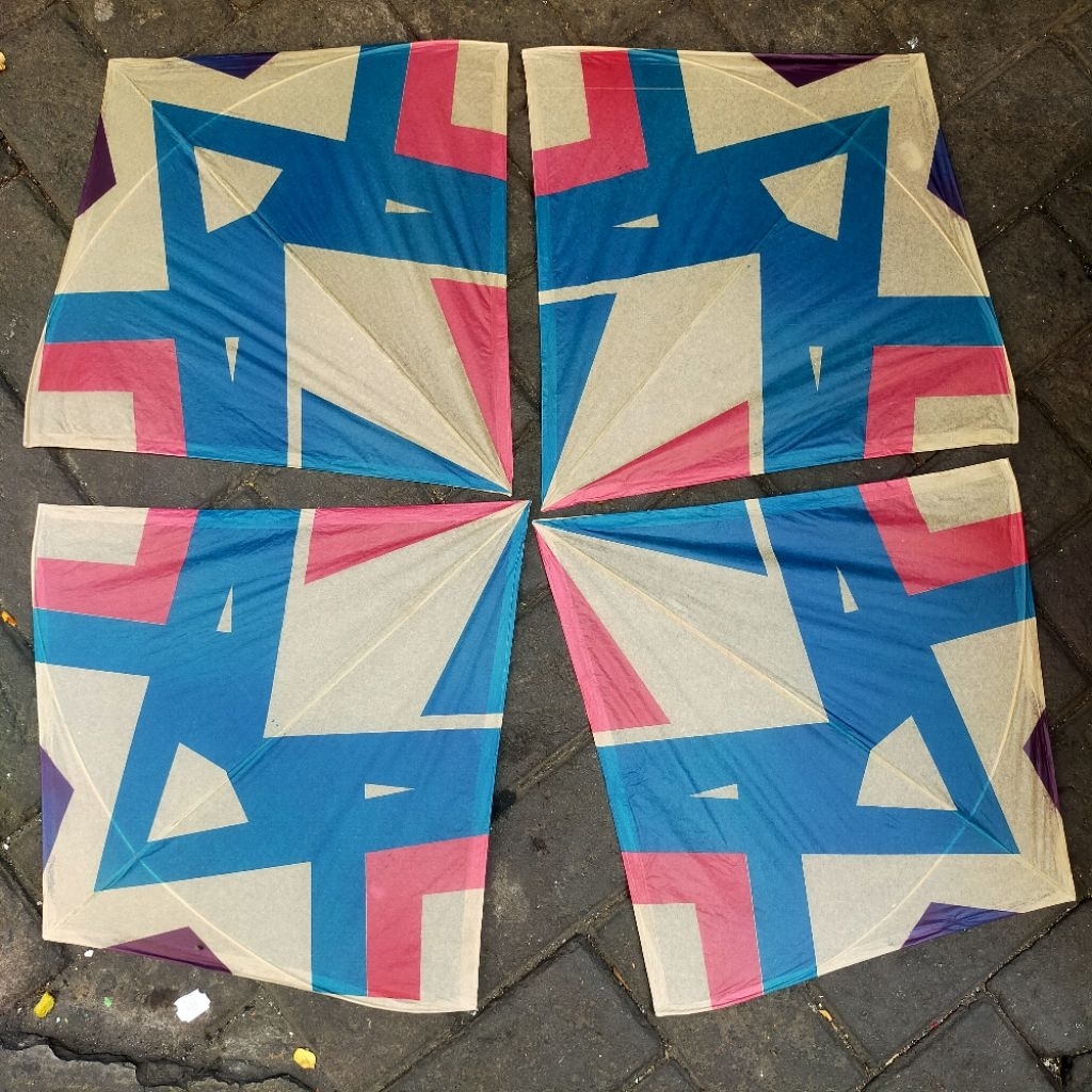 Layangan SEOT PULAS JABRUG ARKU KERAS 25 pcs Aduan Sablon Layangan Pulas Layangan Plastik Layangan S