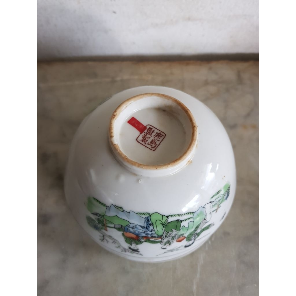 mangkok cina gambar orang