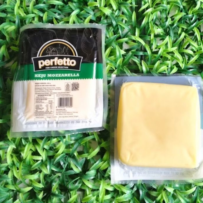 

Perfetto Keju Mozzarella - Berat 250gr