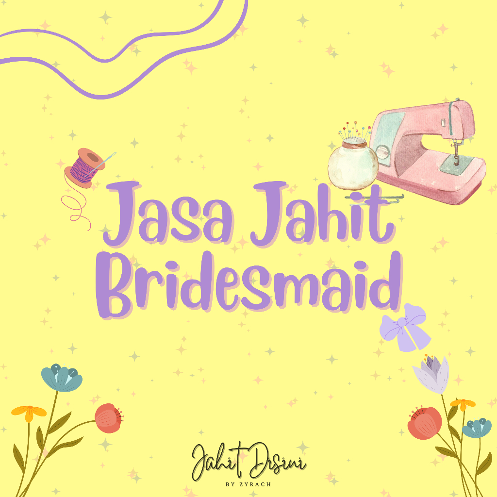 Jahit Online /Jahit Bridesmaid