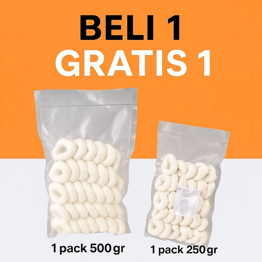 

Geblek Singkong Vakum Pack Khas Purworejo Promo Buy Get 1 Free Kenyal Gurih