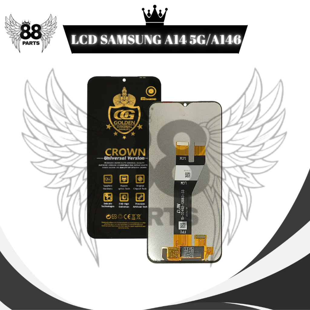 LCD SAMSUNG A14 5G / A146 TOUCHSCREEN FULL SET / LCD COMPLETE ORIGINAL LCD