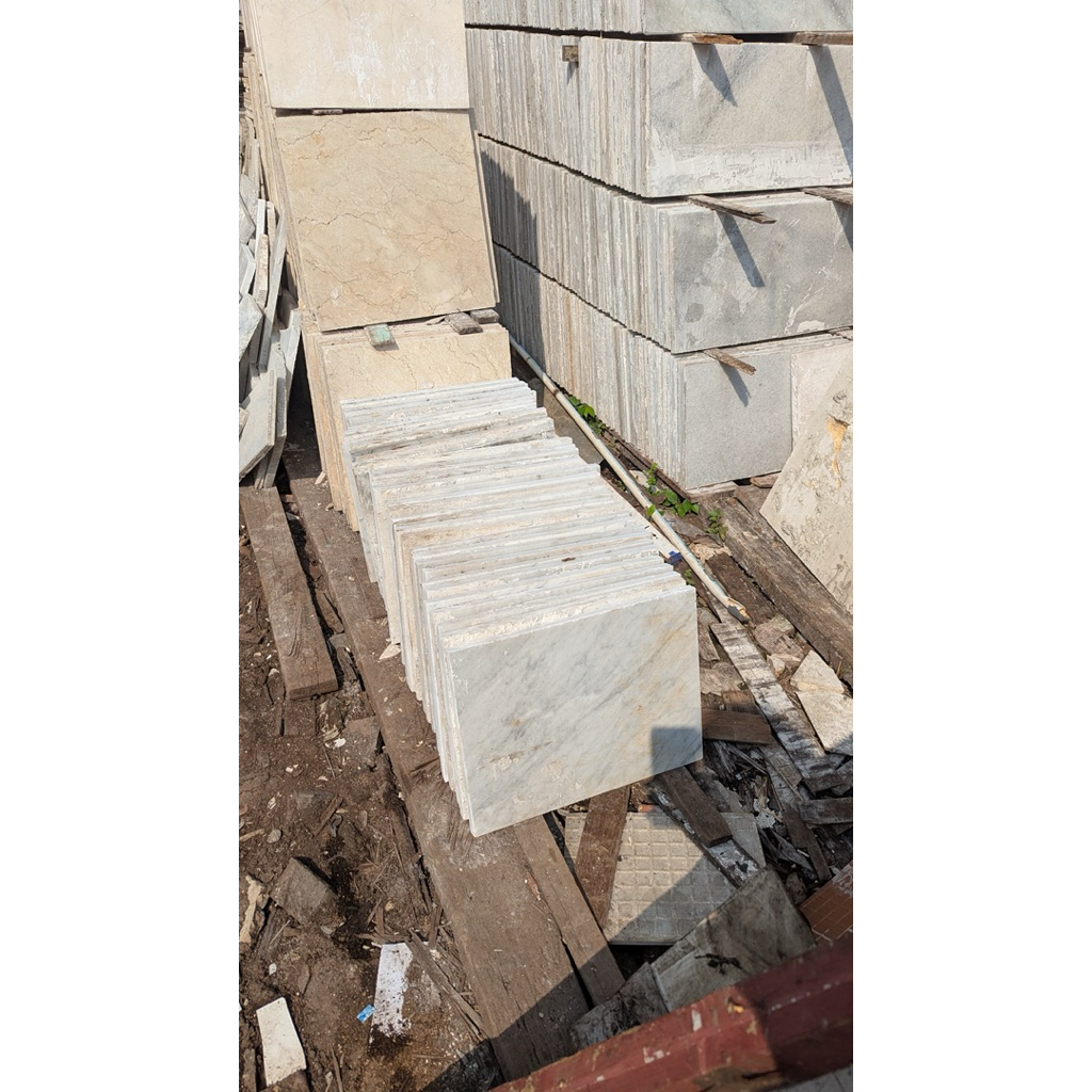 Marmer Lampung Bekas 40x50