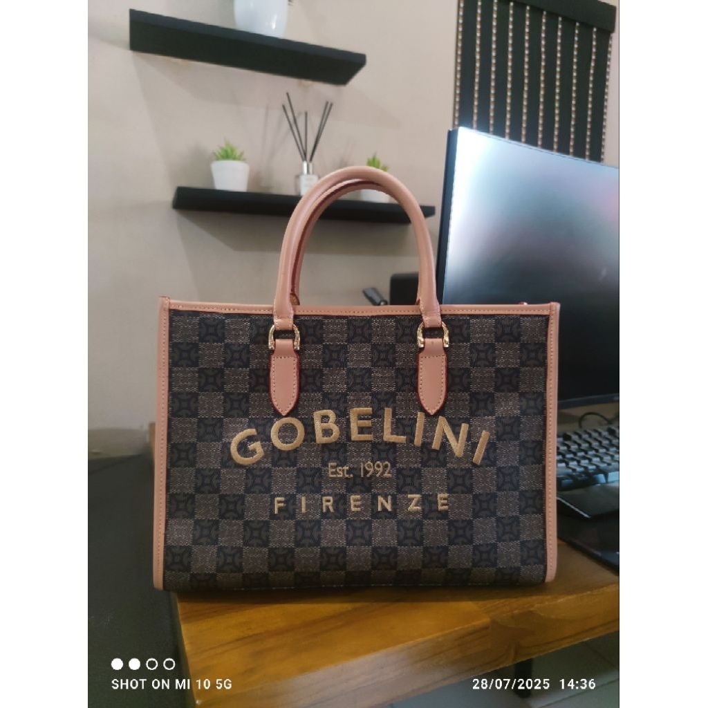 GOBELINI BAG, TAS GOBELINI, HANDBAG, SLINGBAG, TAS KULIT ASLI, KULIT SAPI, TAS WANITA, TAS BRANDED