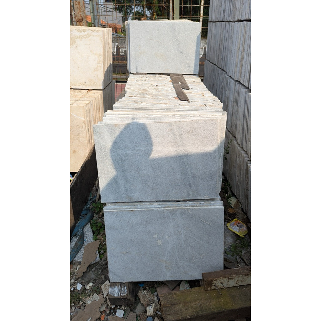 Marmer Lampung 60x60 Bekas