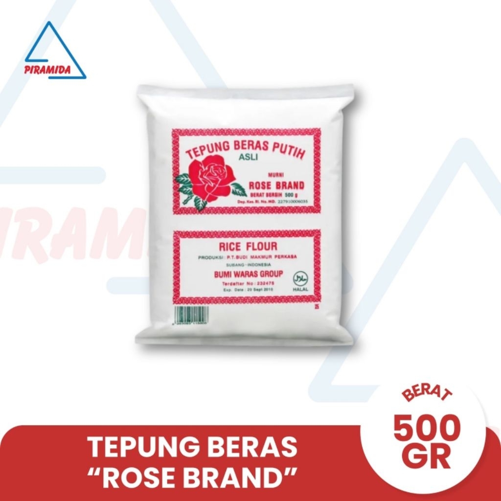 

Tepung Beras Rose Brand 500Gram