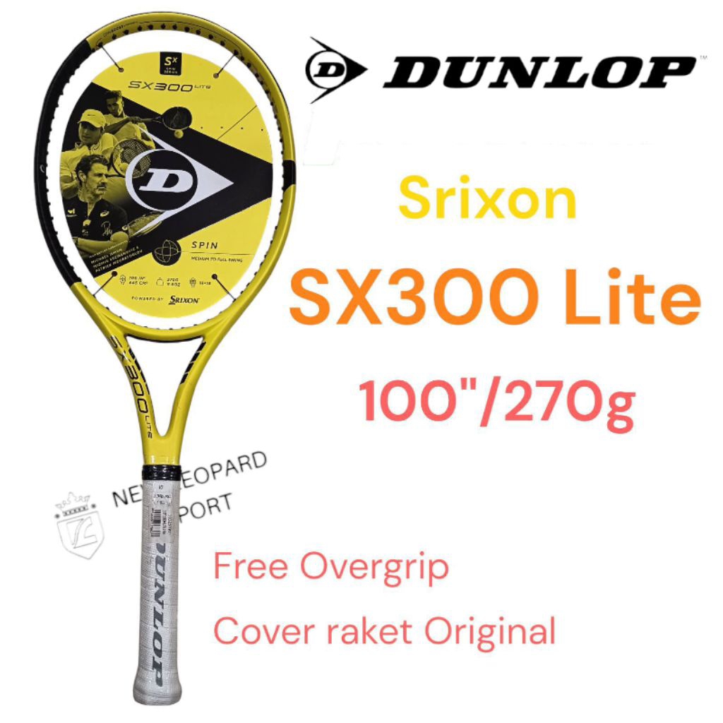 Raket Tenis DUNLOP SX 300 Lite / Raket Tenis Dunlop Original