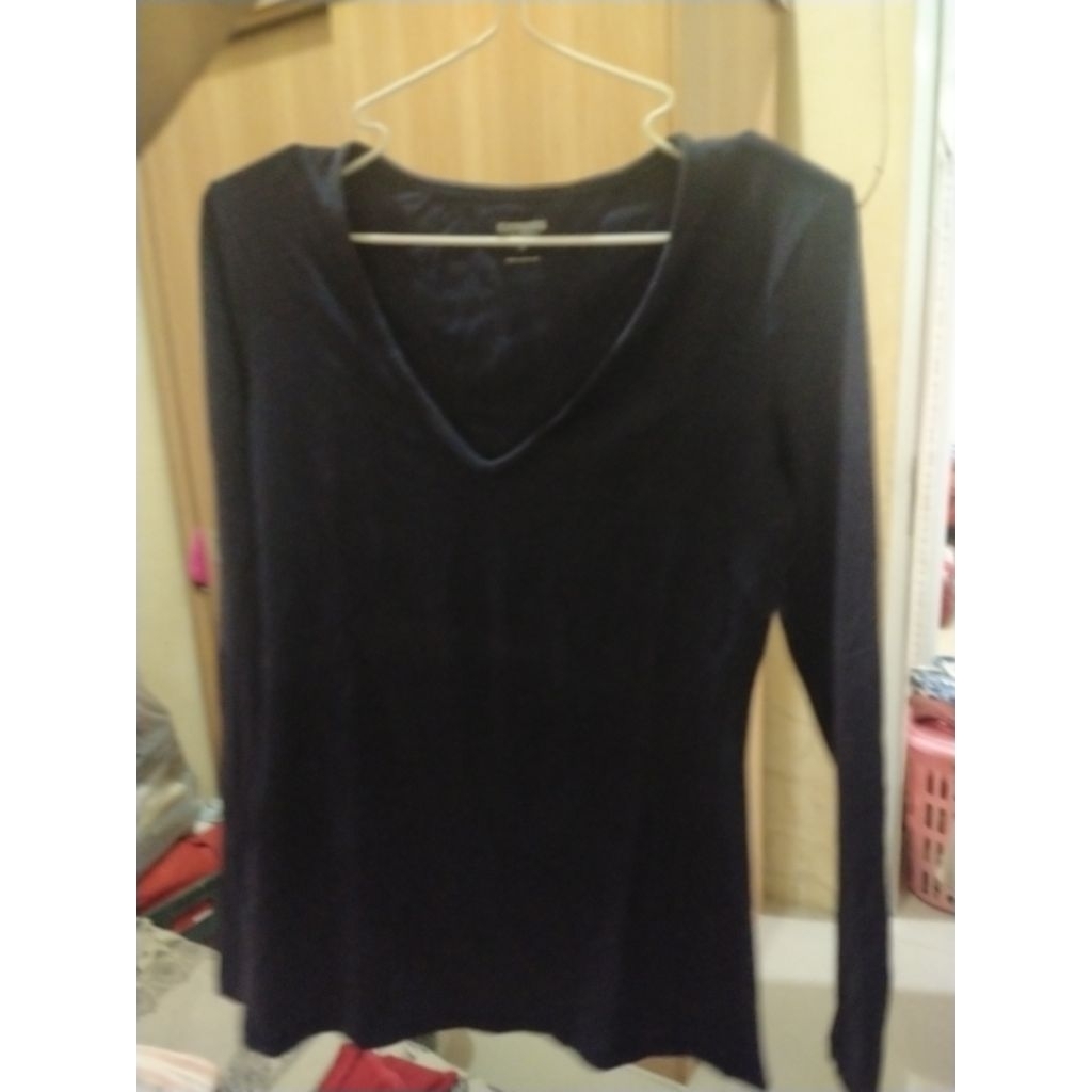 Kaos Lengan Panjang Navy EXPRESS