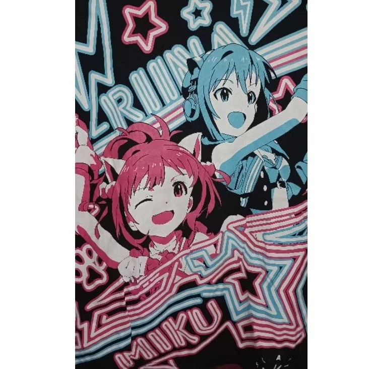 Kaos Anime cewek idol