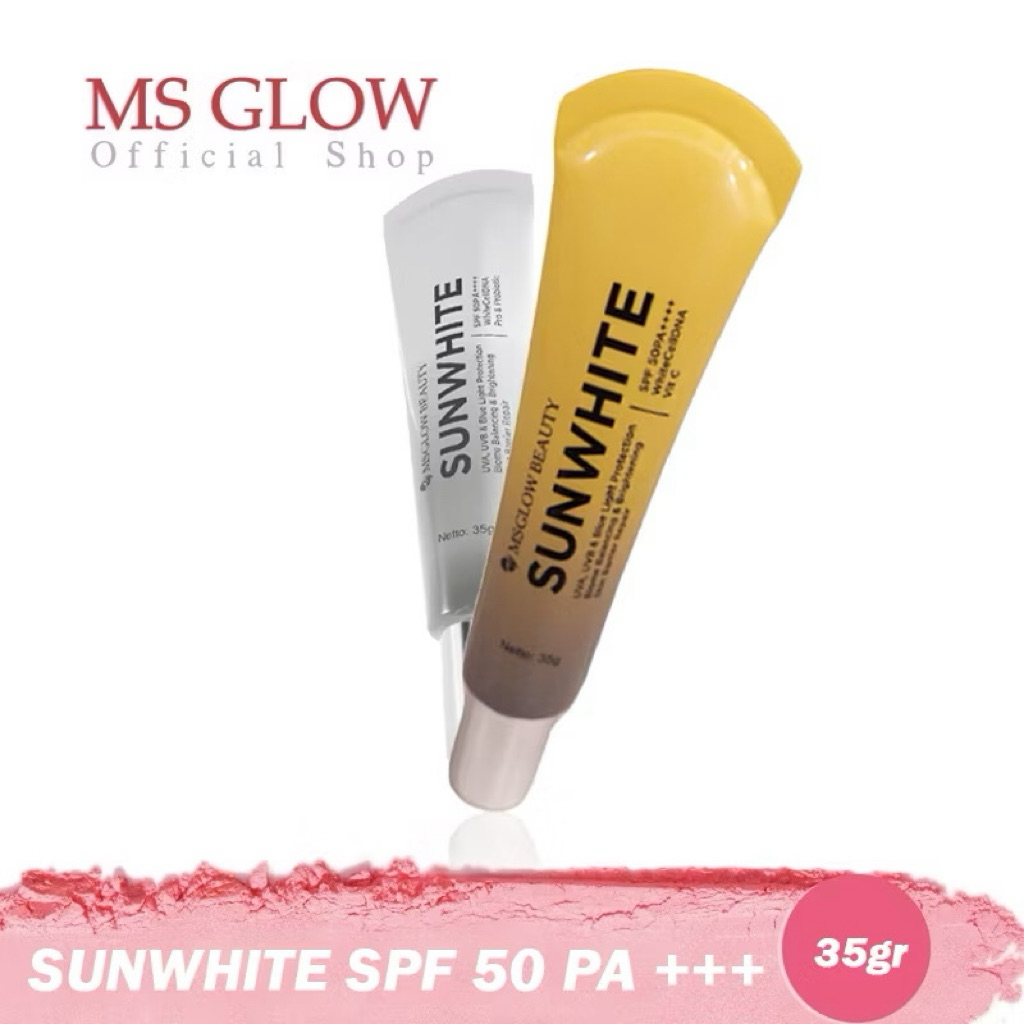MS GLOW SUNWHITE SPF 50 PA+++ SUNSCREEN