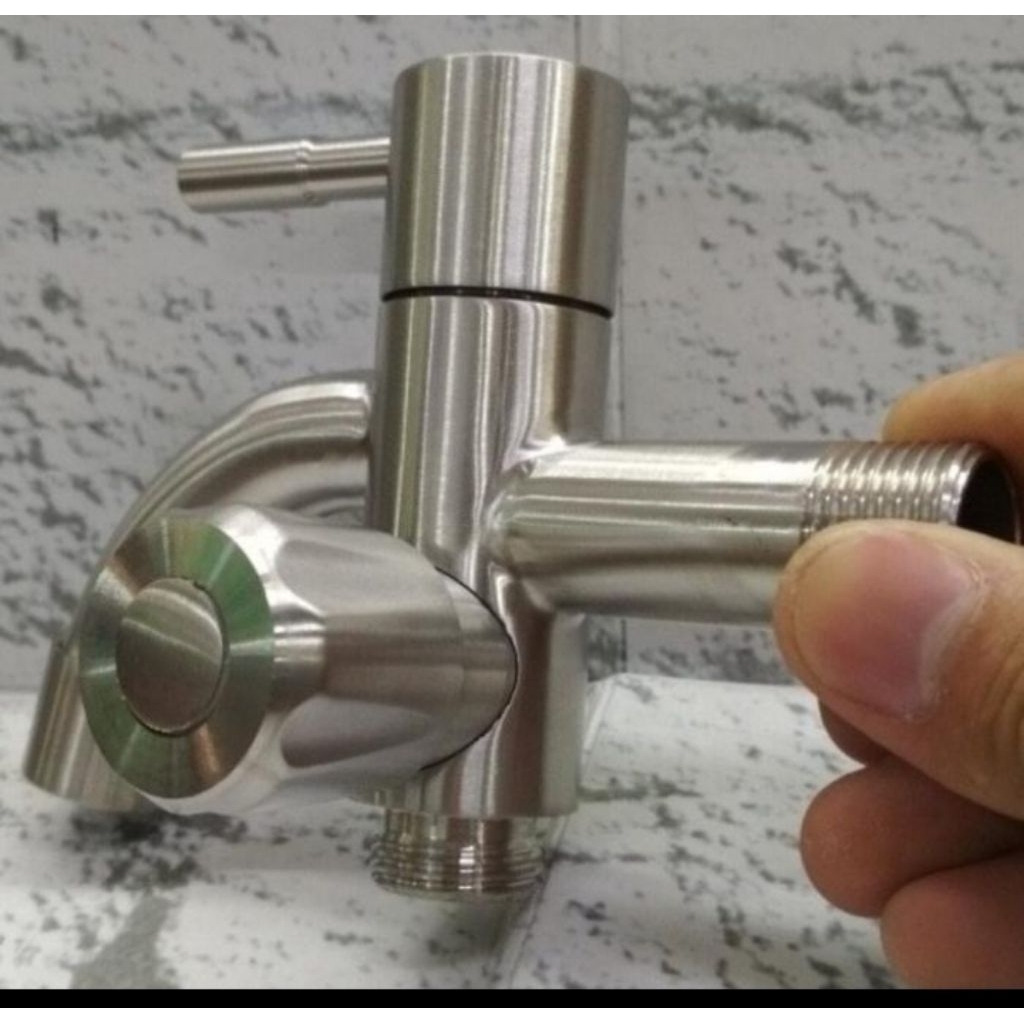 kran air/kran cabang stainless SUS304 BIO/model toto