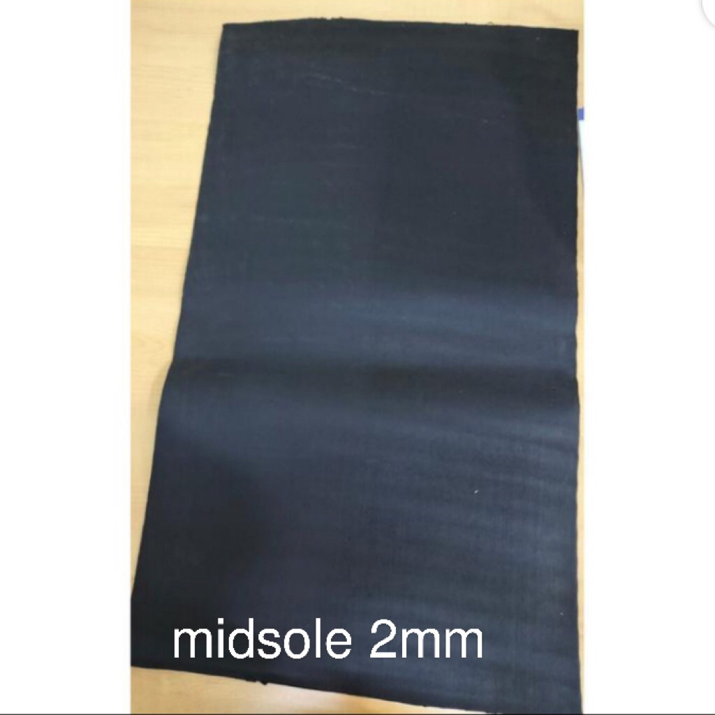 MIDSOLE RUBBER 2MM LEMBARAN (UNTUK OUTSOLE VIBRAM)