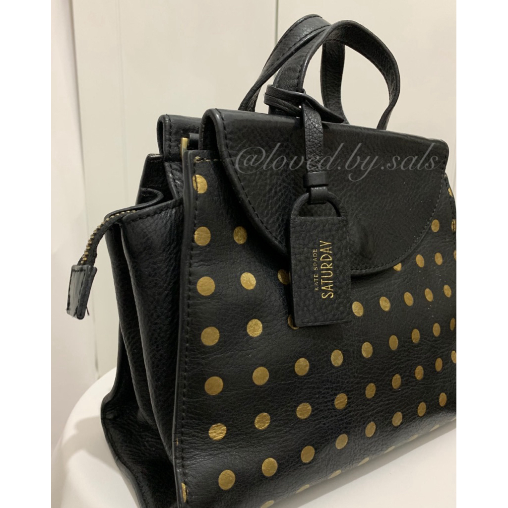 (Preloved) Kate Spade SATURDAY Polkadot ORI 100%