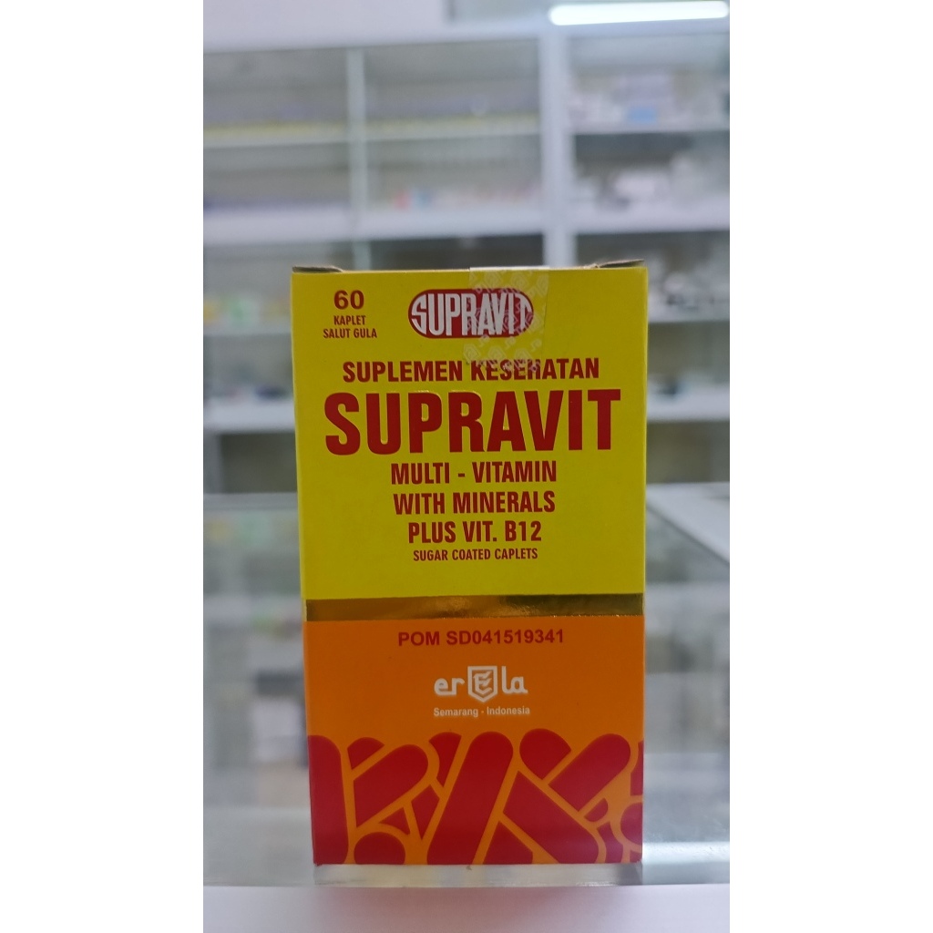 Supravit Vitamin Ayam 60 Kaplet
