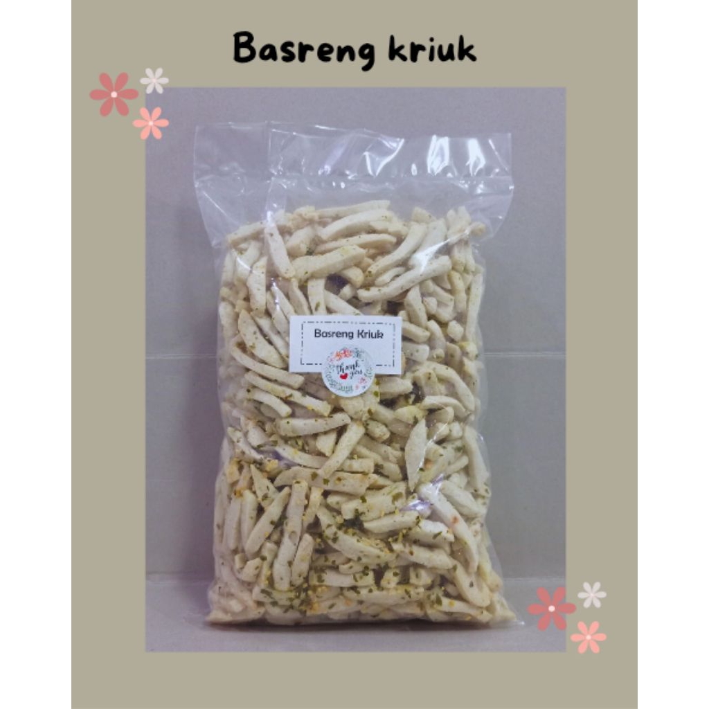 

PROMO 500 gr BASRENG KRIUK ORIGINAL DAUN JERUK