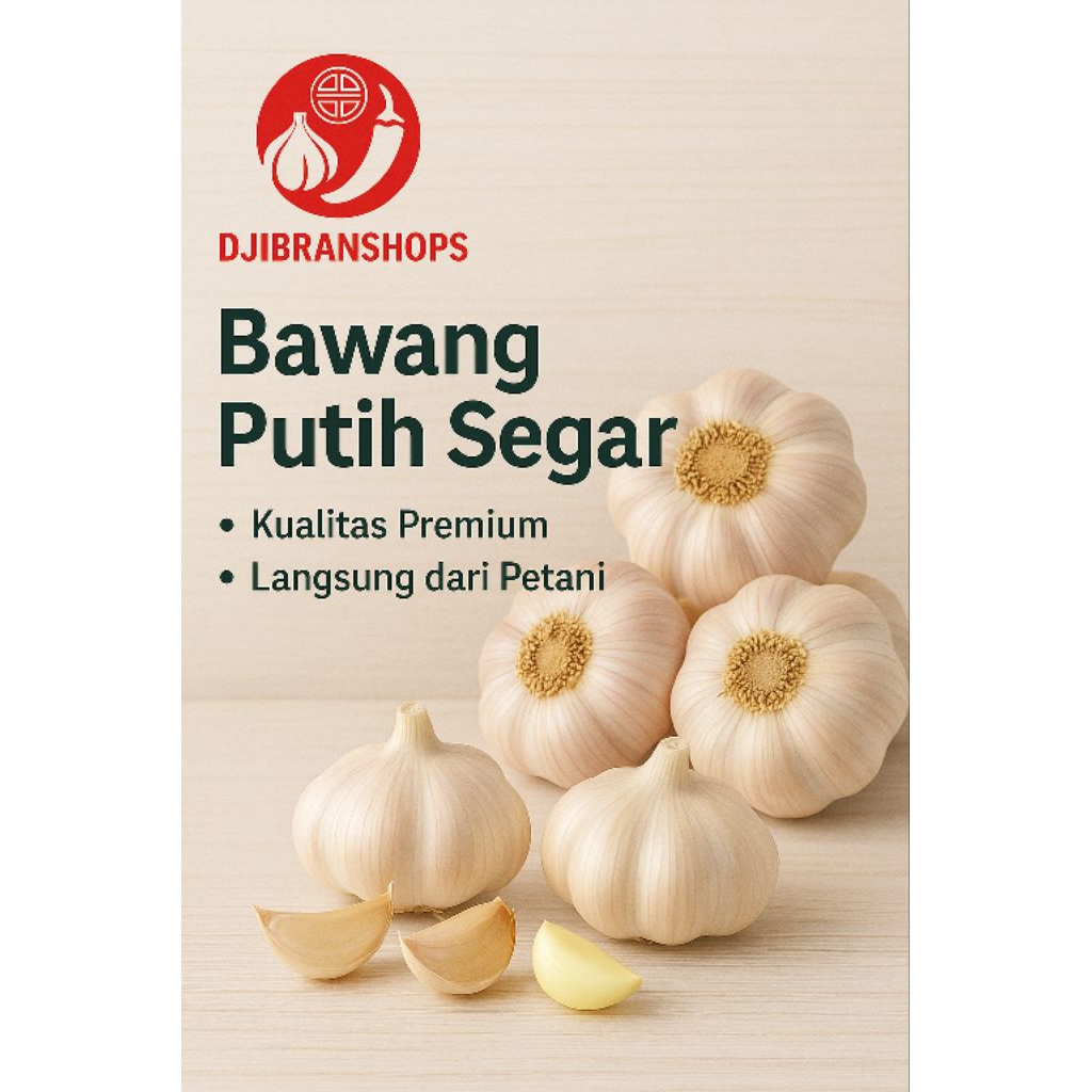 

Bawang Putih Bersih Super Fresh Terjangkau Kemasan 1kg/500gr/250gr