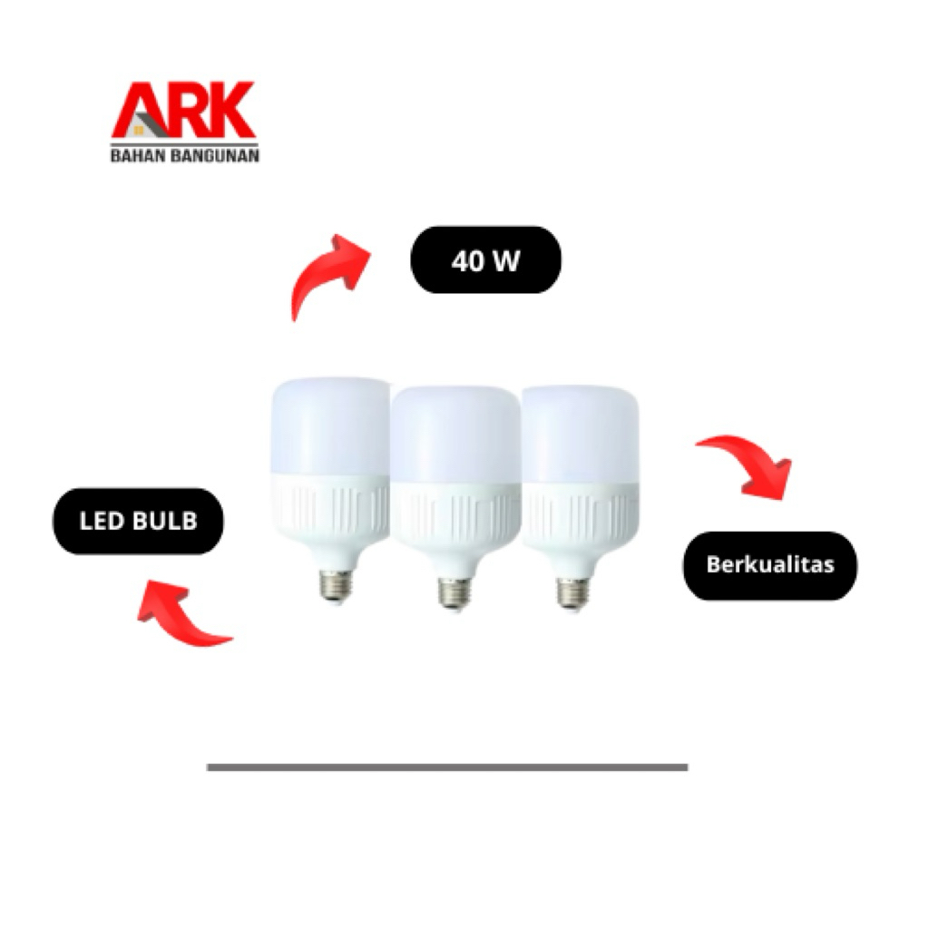 Lampu Biggie LED BULB 40W