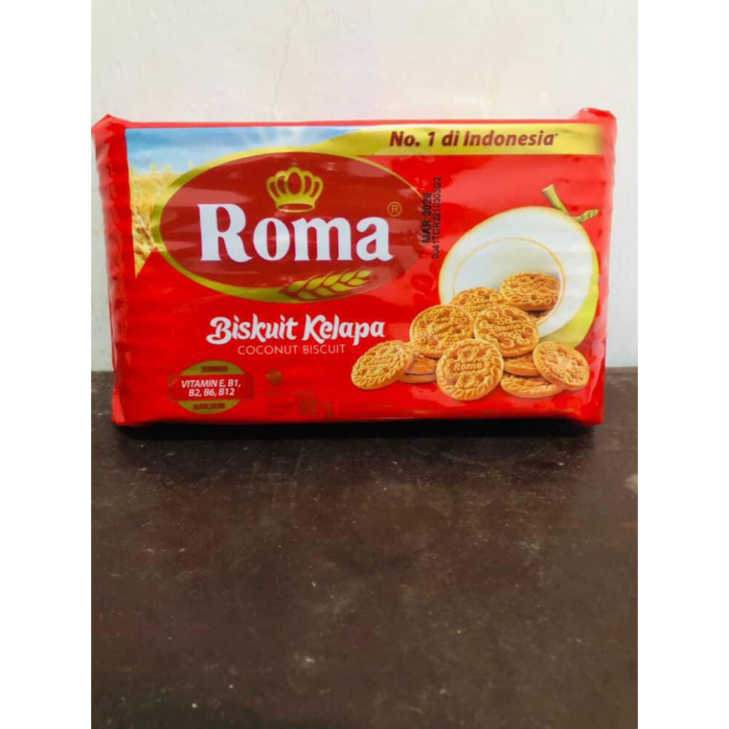 

Biskuit Kelapa Roma isi 5 Pcs