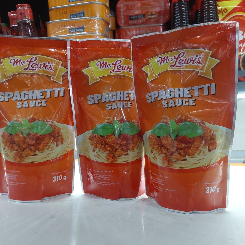 

saus mclewis barbeque 310g/sauce mclewis spageti saos 310 /saus premium