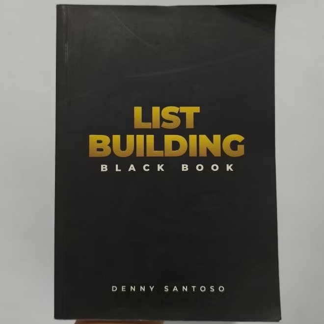Buku List Building Black Book - Denny