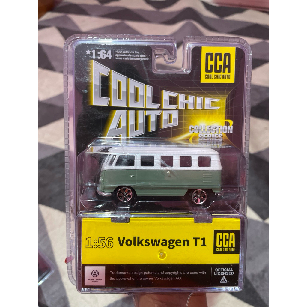 CCA Volkswagen T1 Skala 1:56 Include Akrilik Display Official License Collection Collector Series Co