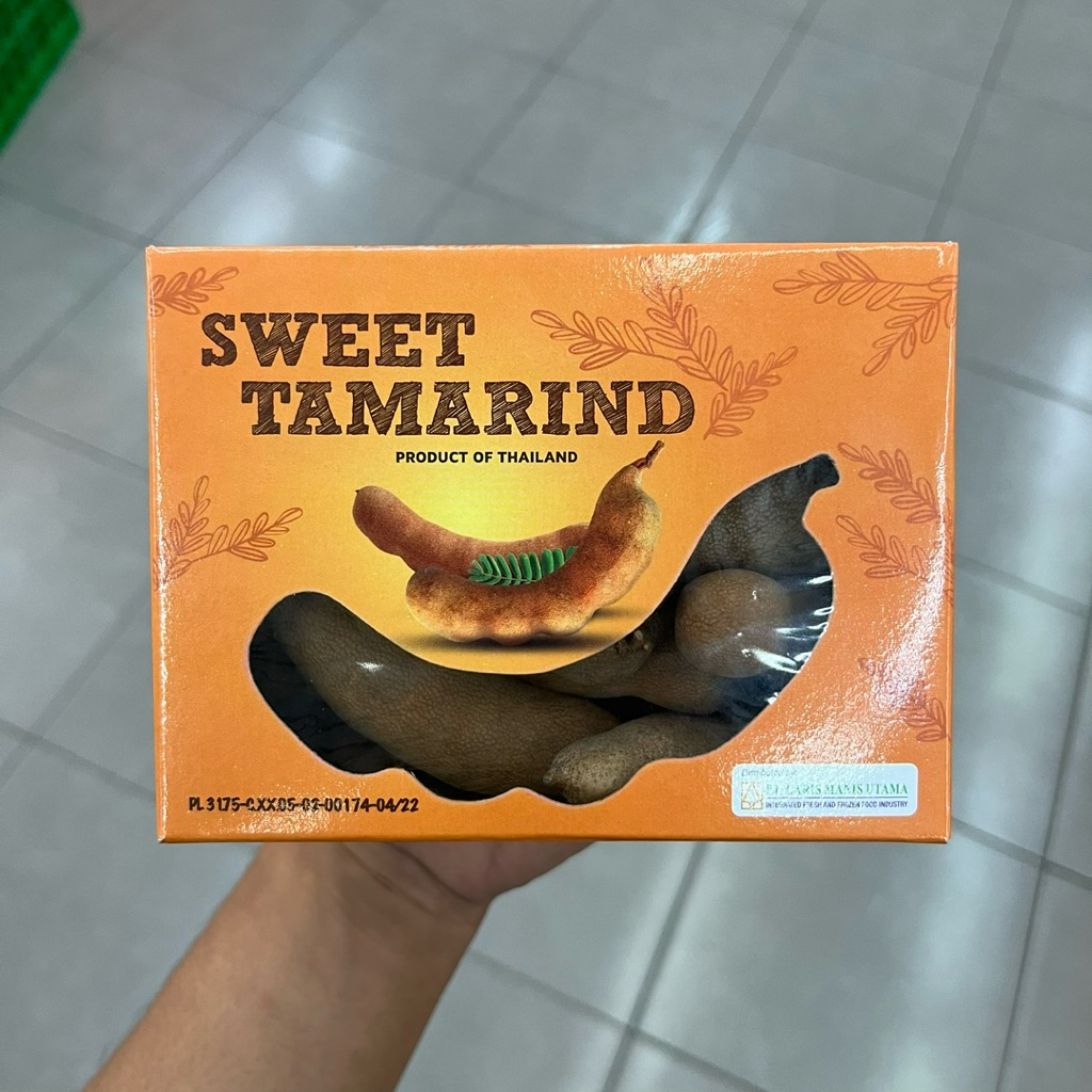 

Sweet Tamarind Thailand Buah Asam Box Import 1Pcs