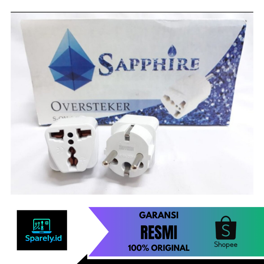 OVER STEKER SAPPHIRE  SERBAGUNA S-OV-01 ONE PRO ADAPTOR 1 DUS / 1 BOX isi 24pcs