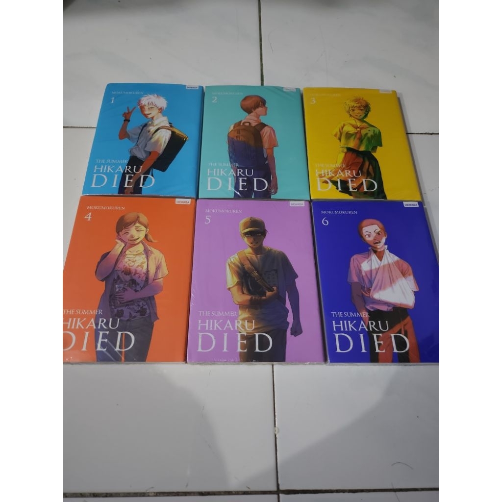 Komik Summer Hikaru Died set vol 1-6 segel ori Bahasa Indonesia Phoenix Gramedia Indonesia