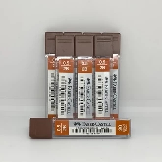 

Faber Castell mechanical pencil lead 0.5 mm 0,5 milimeter isi 20 - isi pensil mekanik 0,7 mm 0.7 milimeter - simpensil pinsil