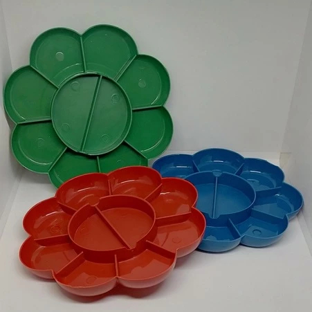 

Palet cat acrylic - tray - piringan - tempat cat acrylic cat air wadah cet melukis warna warni kualitas bagus good quality