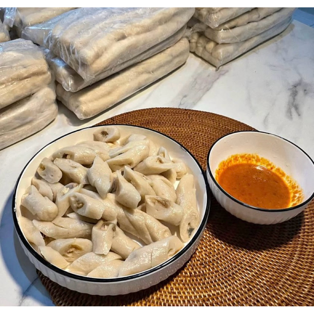 

kerupuk basah ikan toman full daging