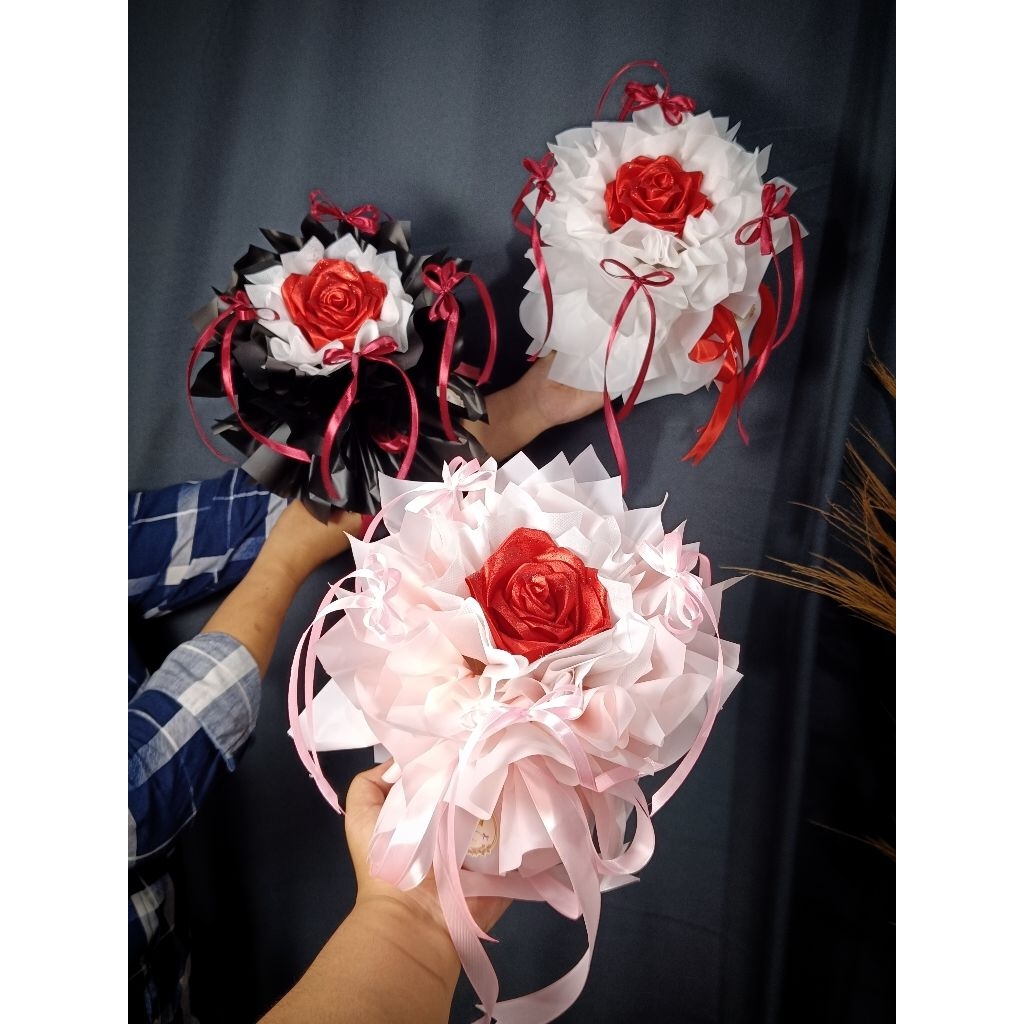 

Best seller buket pita satin buket wisuda