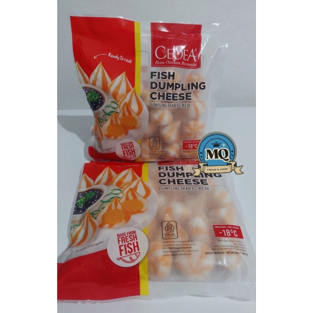 

Cedea Fish Dumpling Cheese 500gr MQ Frozen food