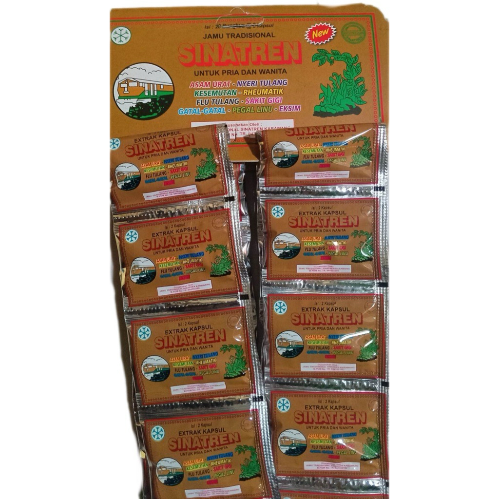 

Jamu Pegal Linu Asam Urat Kapsul Hanger Renceng Isi 20 Bungkus