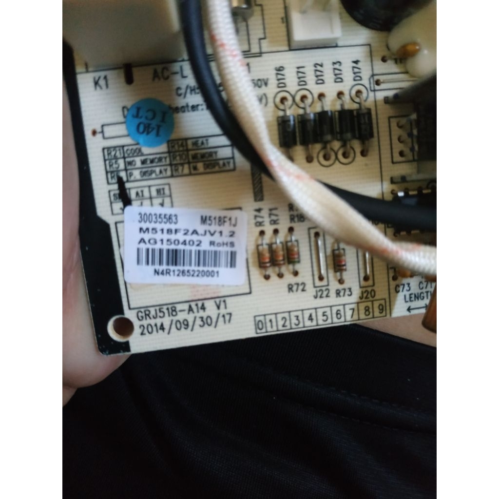 Modul Ac Sharp 1,5 Pk Blum jadi pakai