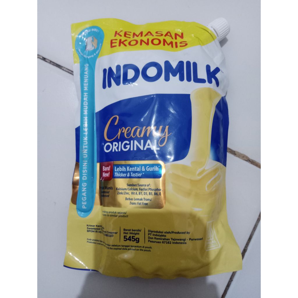 

susu indomilk putih creamy original 545g