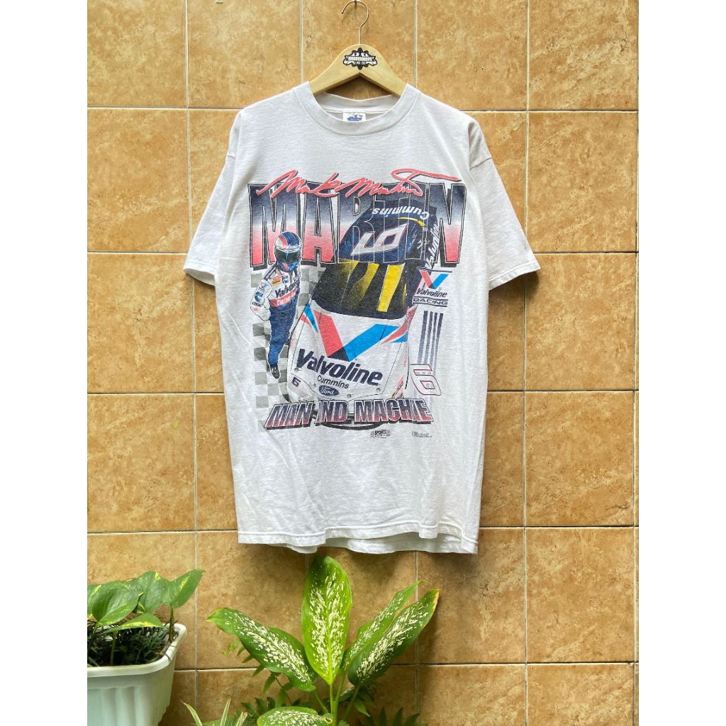 Tshirt Vintage NASCAR MARTIN VALVOLINE 6