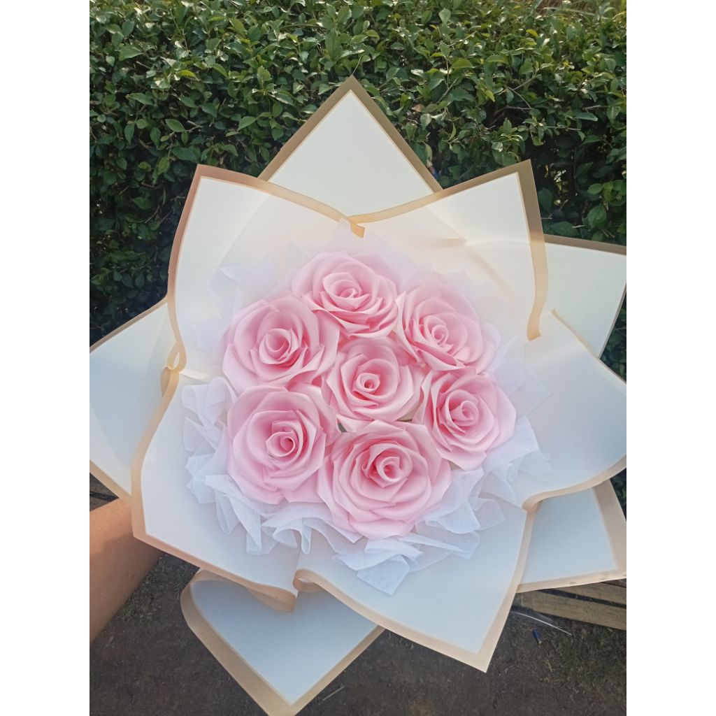 

BUNGA PINK SATIN 7 TANGKAI POLOS