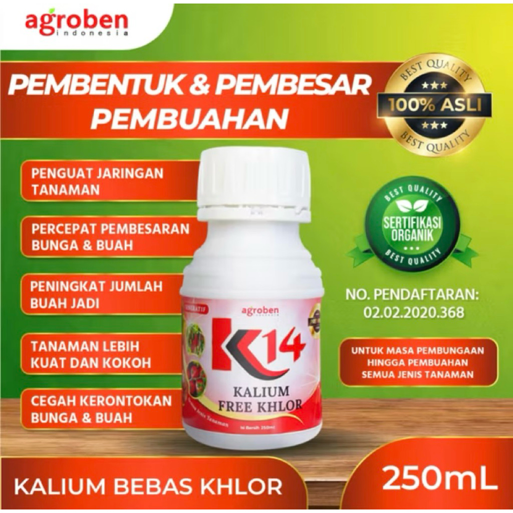K14 Pupuk Organik Pertumbuhan Buah