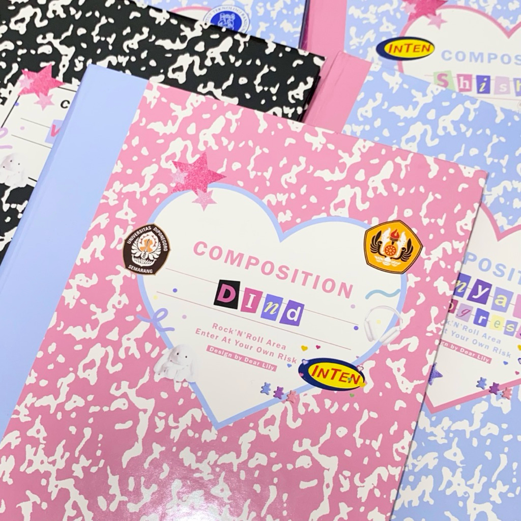 

DEAR LILY - Custom Buku F4 Folio Progress - Buku Besar Akuntansi - Buku Catatan Fakultas Hukum - Buku Latihan SNBT