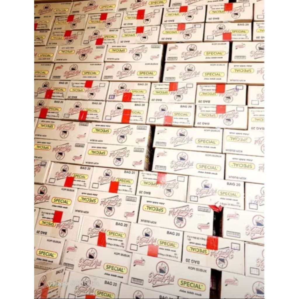 

Kopi Kapal Api Special Mini 6gr (1 dos isi 10x20 renteng)